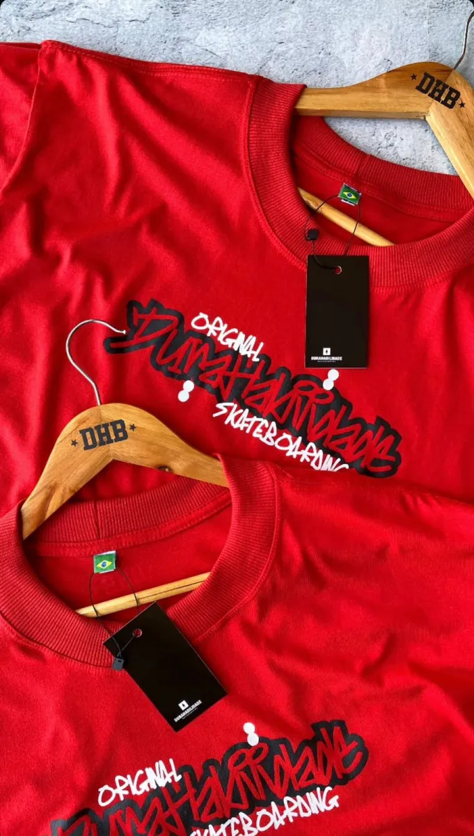 Camisa Durabilidade Vermelha