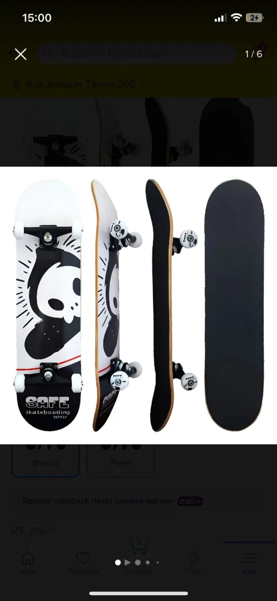 Skate Completo Infatil